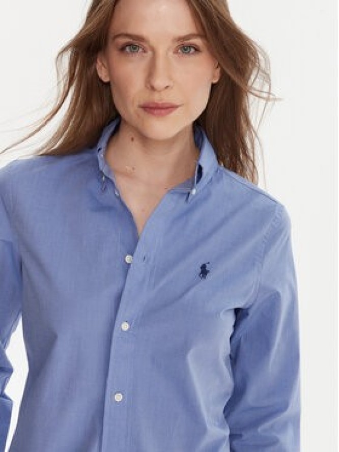 Polo Ralph Lauren Koszula 211941509001 Niebieski Slim Fit