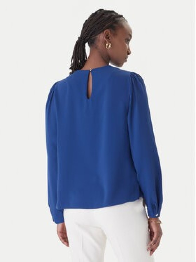 Rinascimento Bluzka CFC0127711003 Niebieski Slim Fit