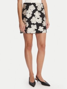 French Connection Spódnica mini 73ZAX Czarny Slim Fit