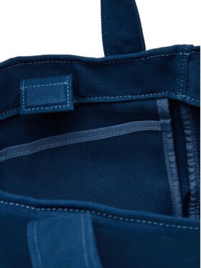Calvin Klein Torebka Webbing Strap Canvas Small Tote LV04F3384G Niebieski