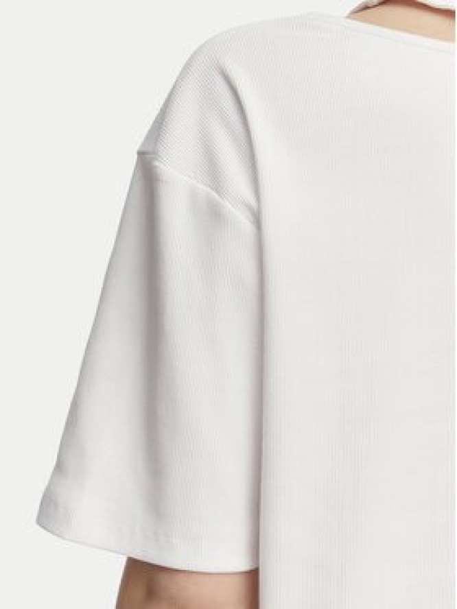 Karl Lagerfeld Jeans T-Shirt B2W17077 Biały Regular Fit