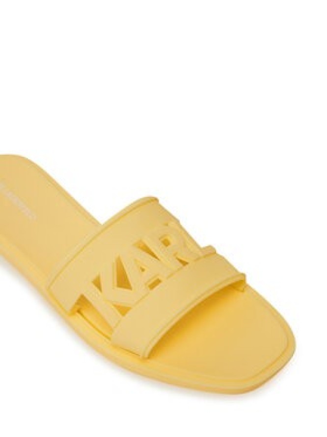 KARL LAGERFELD Klapki KL80005T Złoty