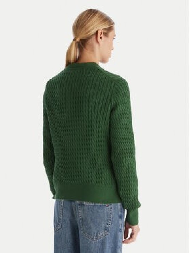 Tommy Hilfiger Sweter Fine WW0WW44993 Zielony Regular Fit