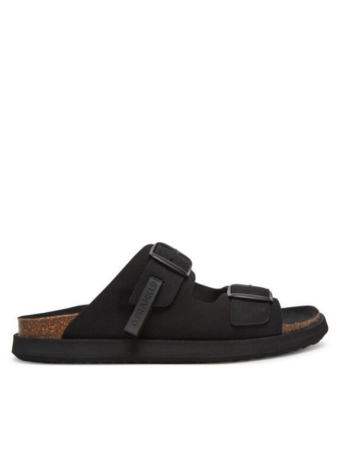 D.Franklin Klapki DFSH407001 Czarny