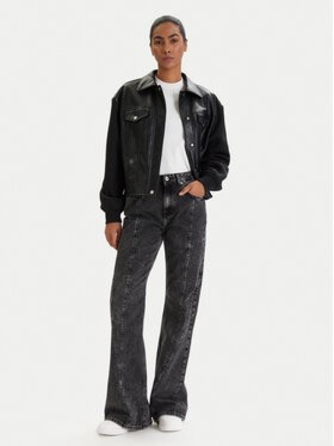 Karl Lagerfeld Jeans Jeansy B1W10083 Czarny Flare Fit