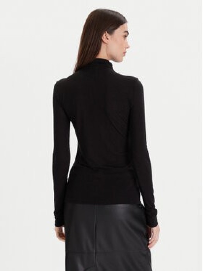 Calvin Klein Sweter LV044D239G Czarny Slim Fit