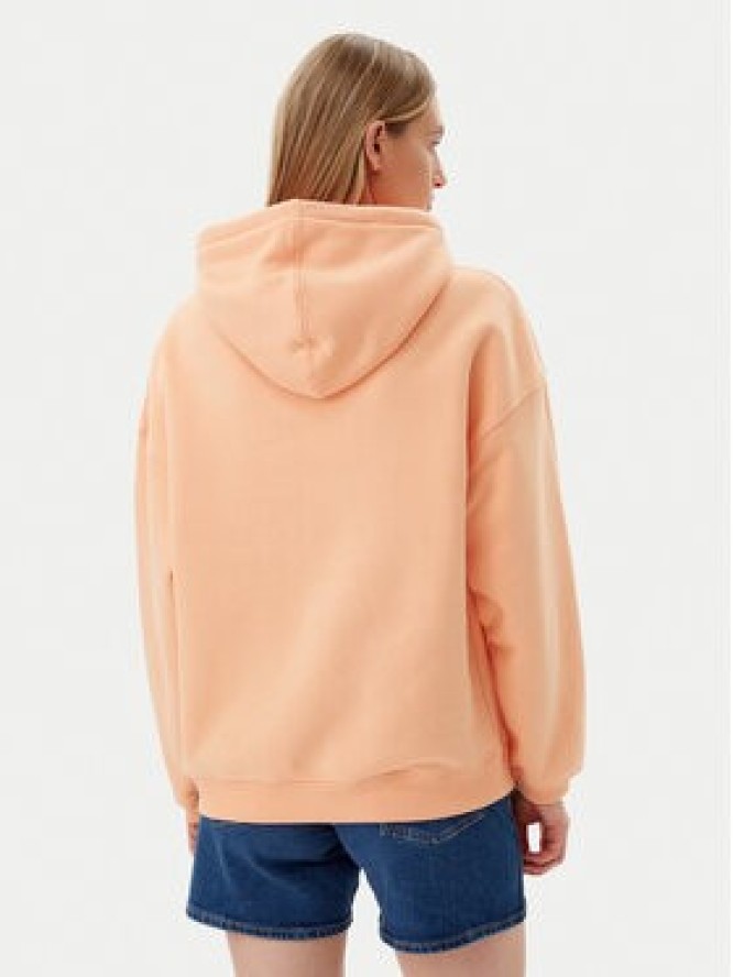 Volcom Bluza Stone Heart Up B4112509 Pomarańczowy Oversize