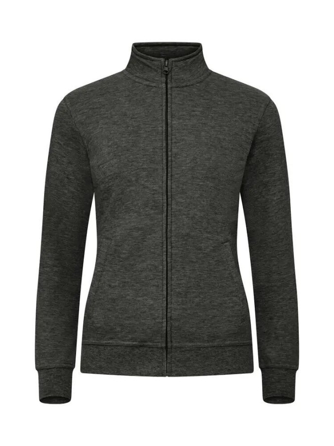 clique Basic Cardigan Women dresowy - anthracite melange