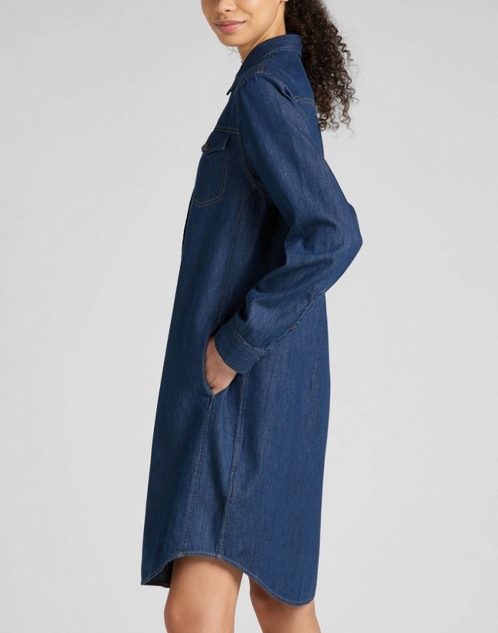 LEE SHIRT DRESS DAMSKA SUKIENKA L50DCLDK 112321265