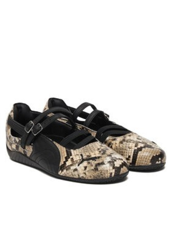 Puma Baleriny Speedcat Ballet Snake Wns 405326 01 Brązowy