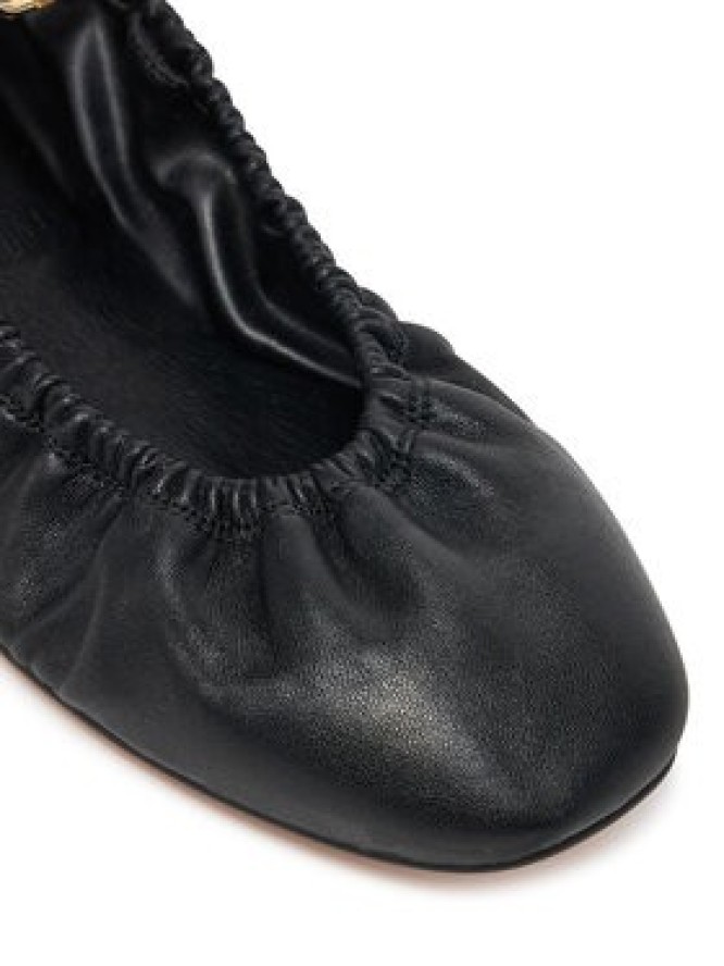 TWINSET Baleriny 251TCP150 Czarny