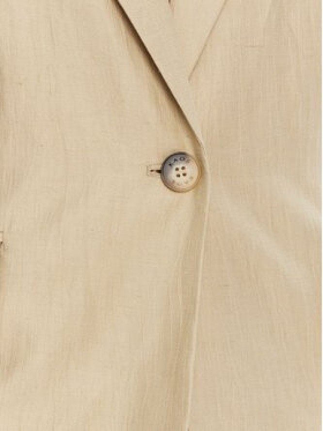 KAOS Kamizelka RP1MR063 Beżowy Regular Fit