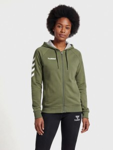 Bluza do piłki ręcznej damska Hummel hmlGO Zip z kapturem