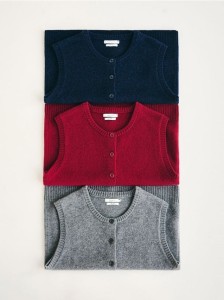 Wełniana kamizelka - szary