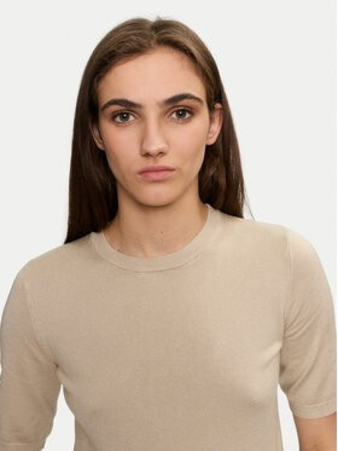 Kaffe Sweter Lizza 10508445 Beżowy Regular Fit