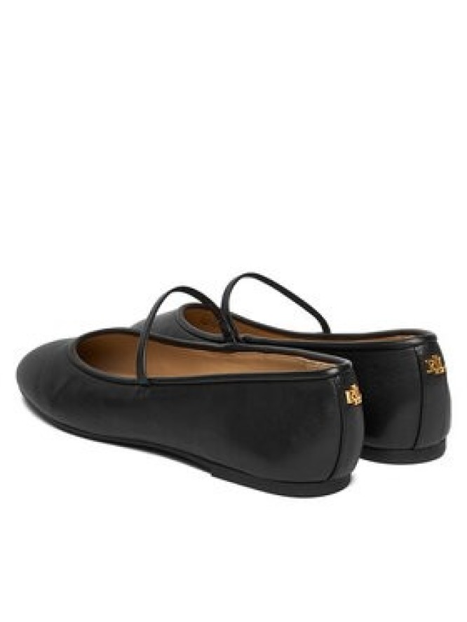 LAUREN RALPH LAUREN Baleriny Jayna 802977874001 Czarny
