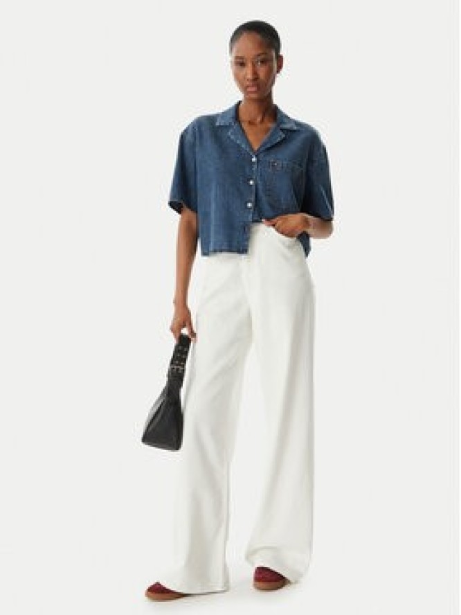 Tommy Jeans Koszula jeansowa DW0DW22216 Niebieski Relaxed Fit