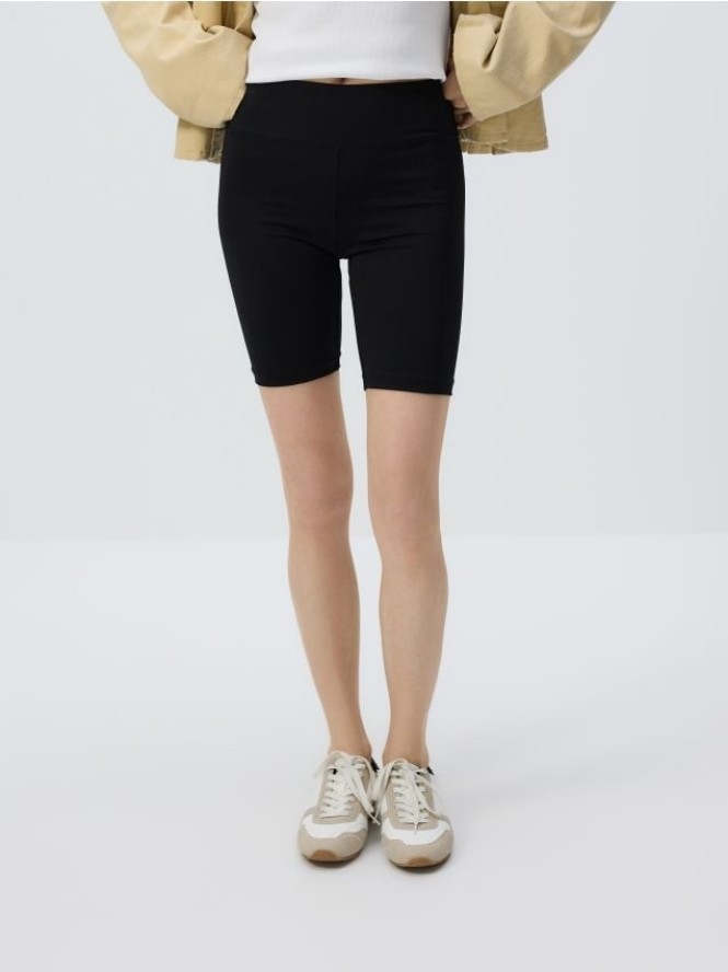 Gładkie kolarki - czarny