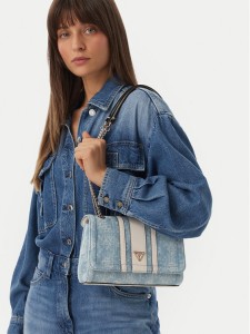 Guess Torebka Noelle II HWDL96 72210 Niebieski jasny