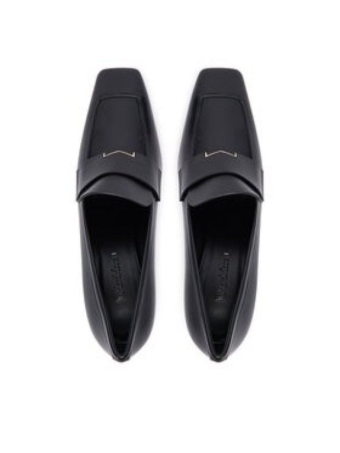Max Mara Półbuty Hregentmoc 2524526032600 Czarny