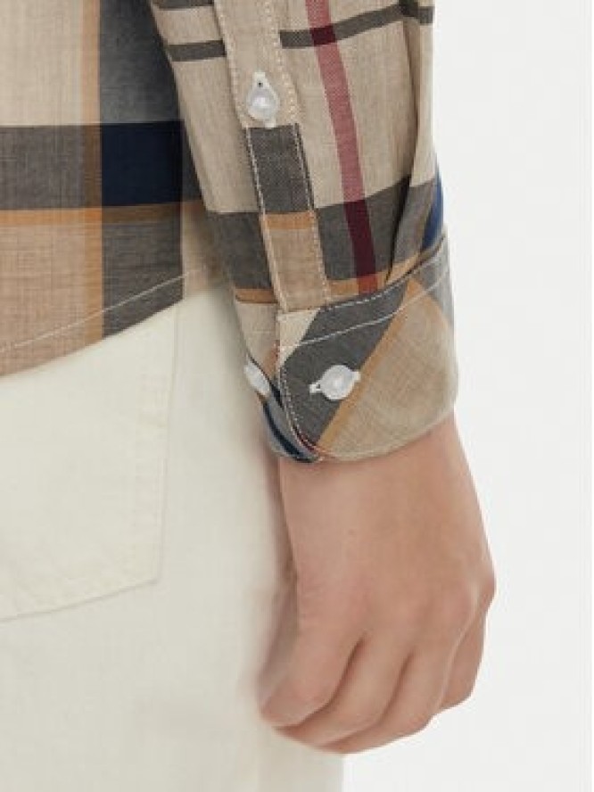Barbour Koszula Bredon LSH1353BR37 Beżowy Regular Fit
