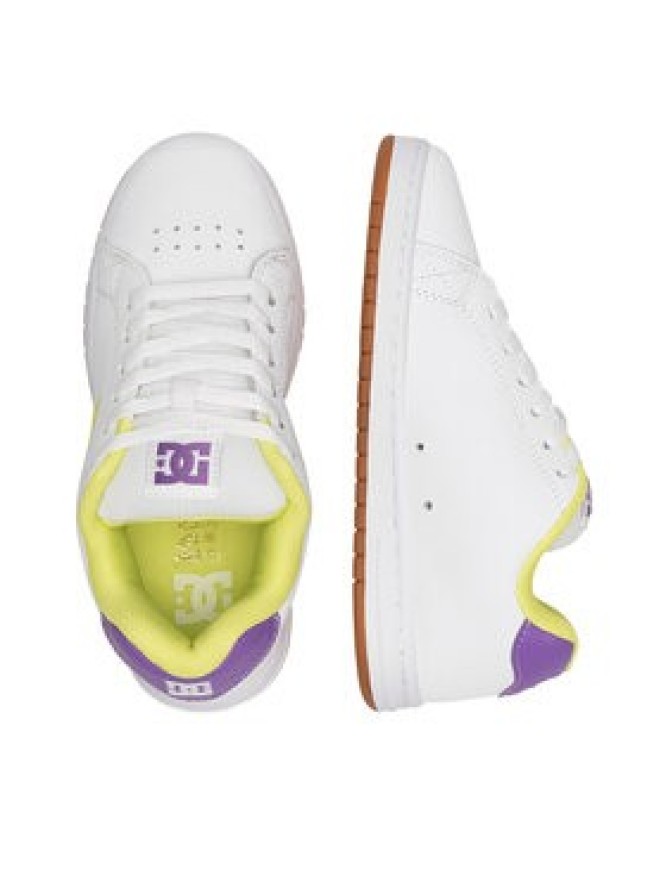 DC Shoes Sneakersy GAVELER ADJS700082-HPO Biały