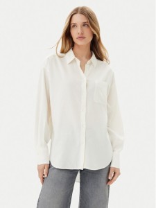 JJXX Koszula Jamie 12269668 Biały Oversize