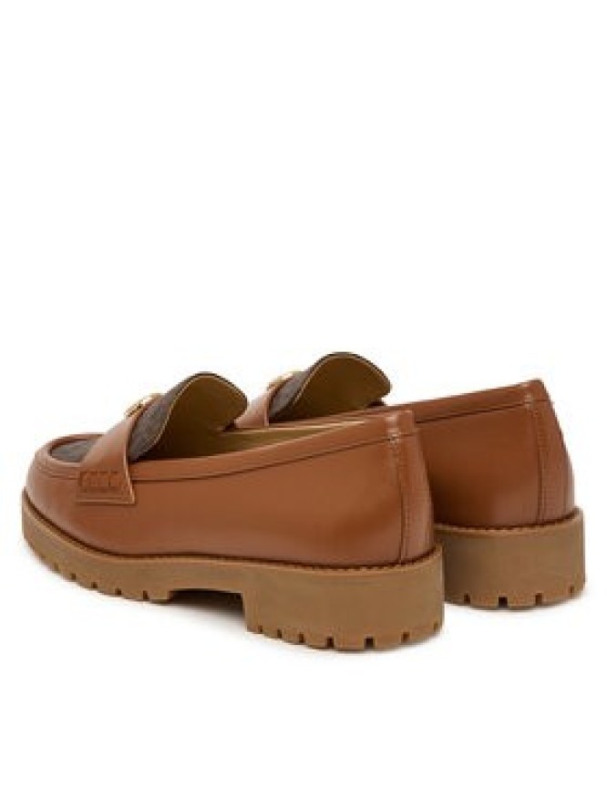 MICHAEL Michael Kors Loafersy Jaelyn Lug 40T6JLFP2L Brązowy