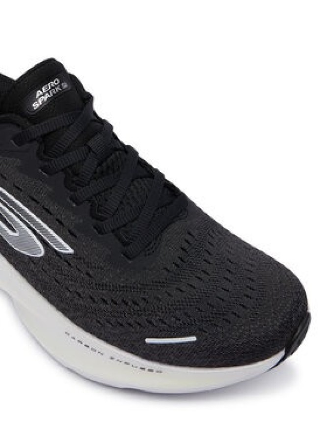 Skechers Buty do biegania Aero Spark 172205/BKSL Czarny
