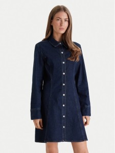 Calvin Klein Jeans Sukienka jeansowa LV047E790G Granatowy