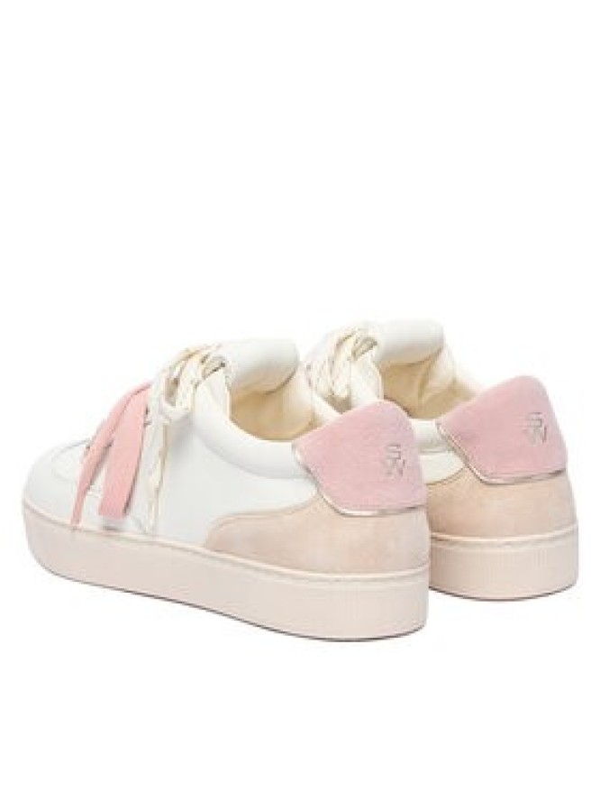 Stuart Weitzman Sneakersy Colton SN031 Kremowy