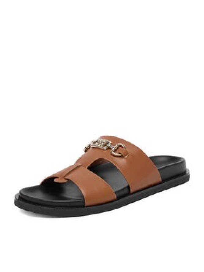 Nine West Klapki CEO-JDNW-05 Brązowy