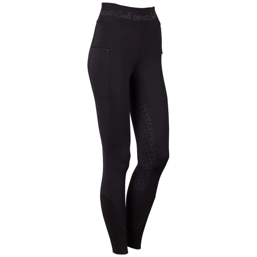 Damskie legginsy jeździeckie z pełną przyczepnością Harry's Horse Equitights Den