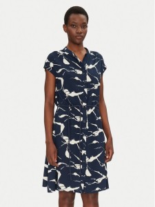 Fransa Sukienka codzienna 20615541 Granatowy Regular Fit