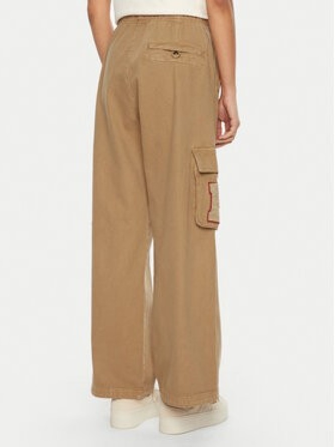 Tommy Jeans Spodnie materiałowe DW0DW20531 Beżowy Relaxed Fit