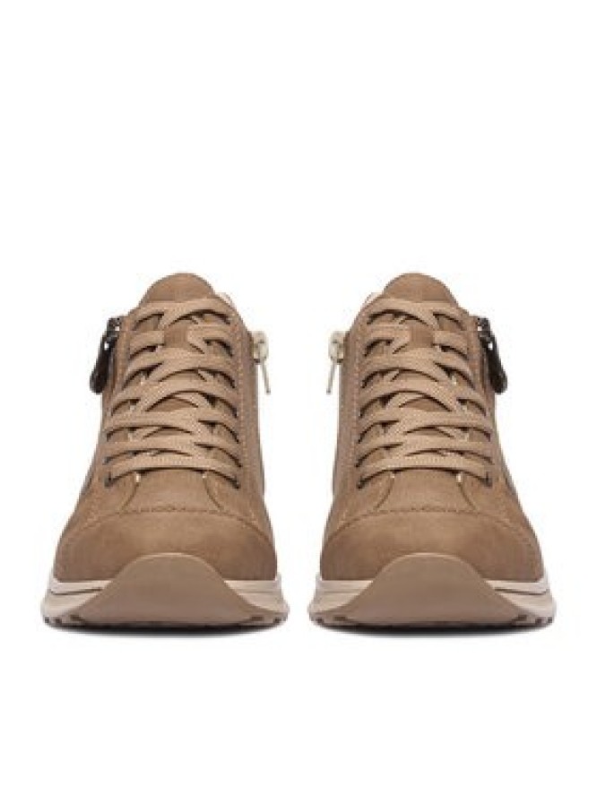 Rieker Sneakersy CEO-N1400-64 Beżowy ciemny