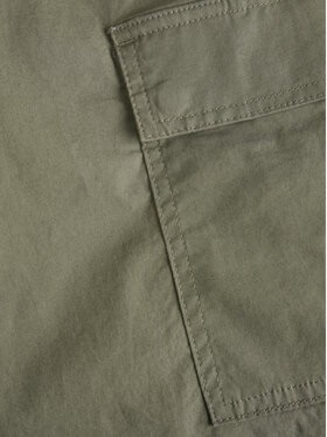 JJXX Spodnie capri Olga 12271698 Zielony Straight Fit