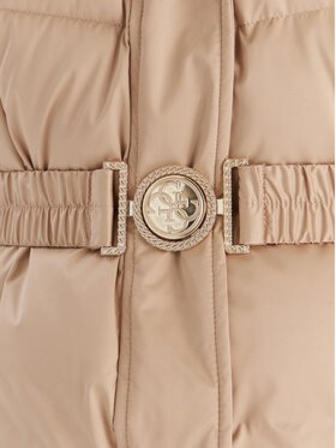 Guess Kurtka puchowa W5BL30 W2802 Beżowy Regular Fit