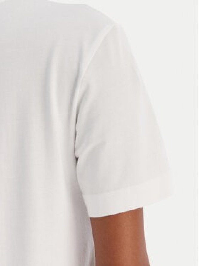 Calvin Klein Jeans T-Shirt A- Inst. Logo Classic LV047C912G Biały Regular Fit