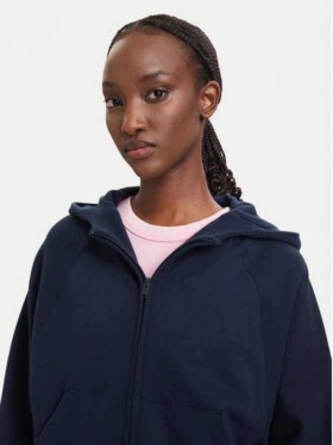 Tommy Jeans Bluza Flag DW0DW22834 Granatowy Boxy Fit