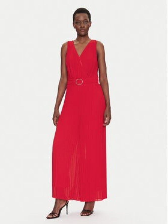 Morgan Kombinezon 221-PSAMARA M Czerwony Regular Fit