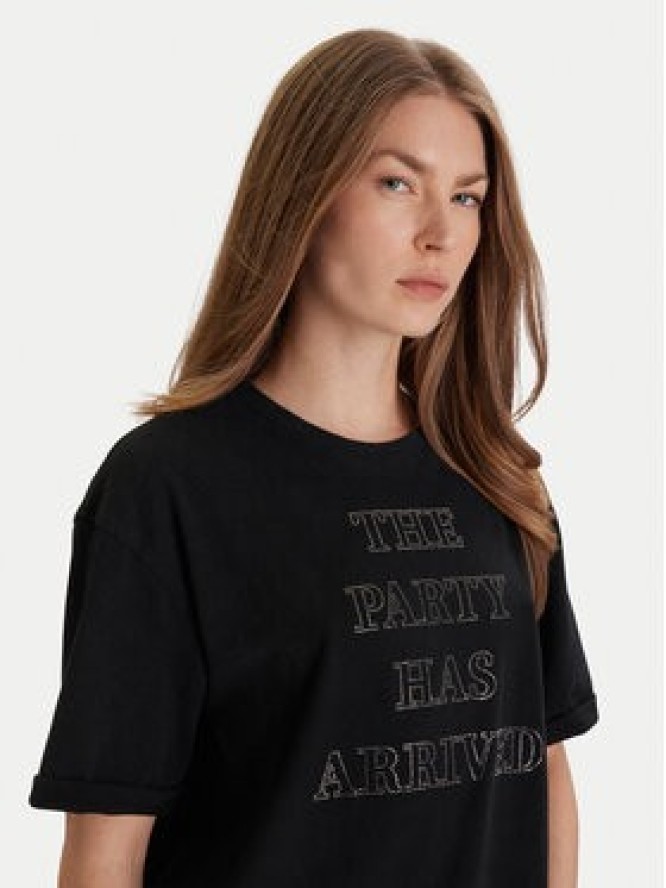 BOSS T-Shirt C_Evi_11 50549195 Czarny Relaxed Fit