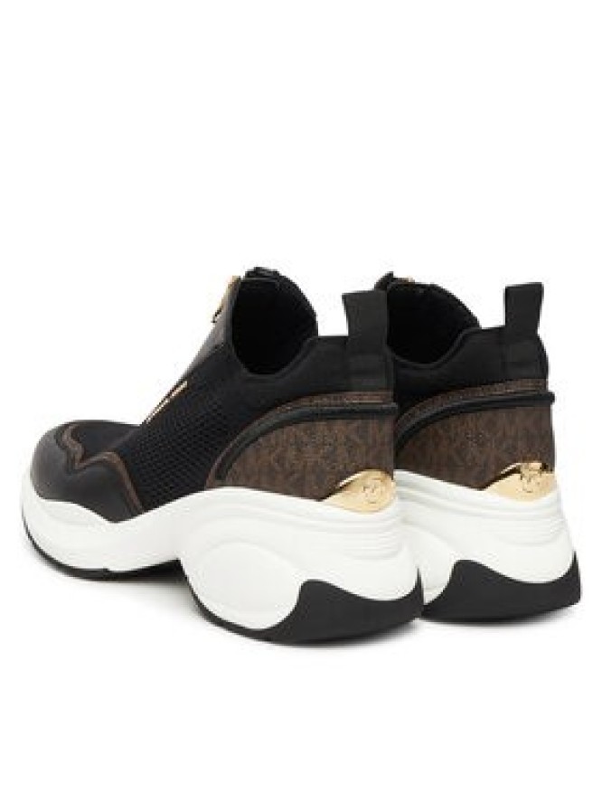 MICHAEL Michael Kors Sneakersy Zuma Mixed-Media Trainer 43F5ZUFP1L Czarny