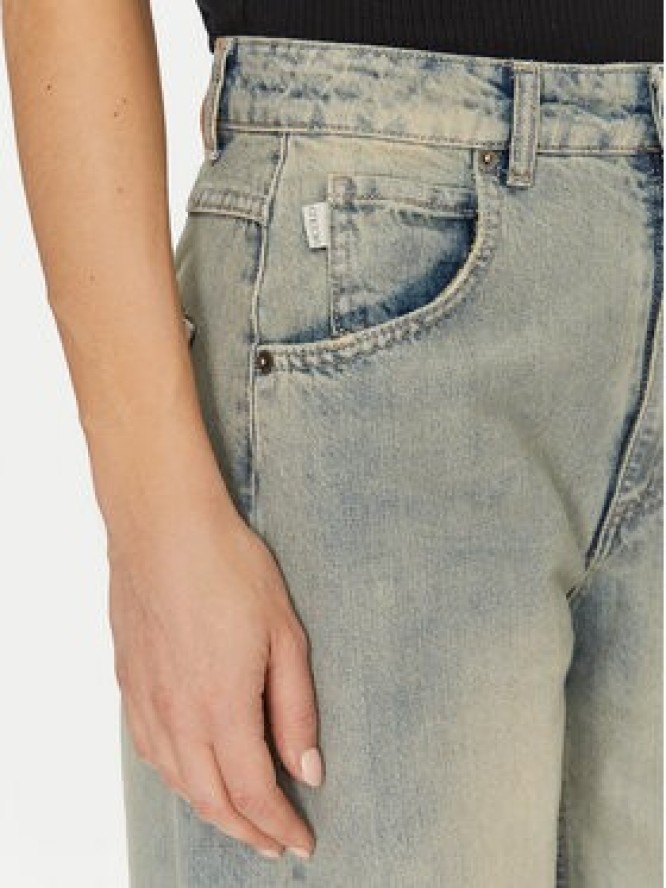 ViCOLO Jeansy DD5122 Niebieski Wide Leg