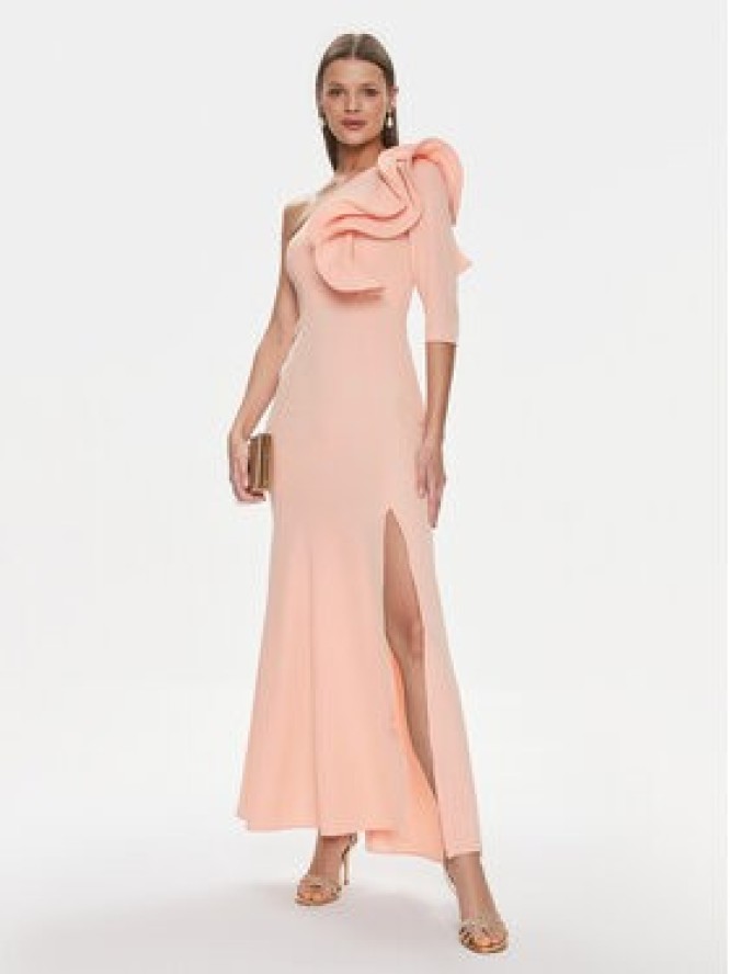 Rinascimento Sukienka wieczorowa CFC0117459003 Różowy Regular Fit