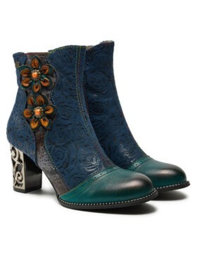 Laura Vita Botki Ledao 34 Niebieski