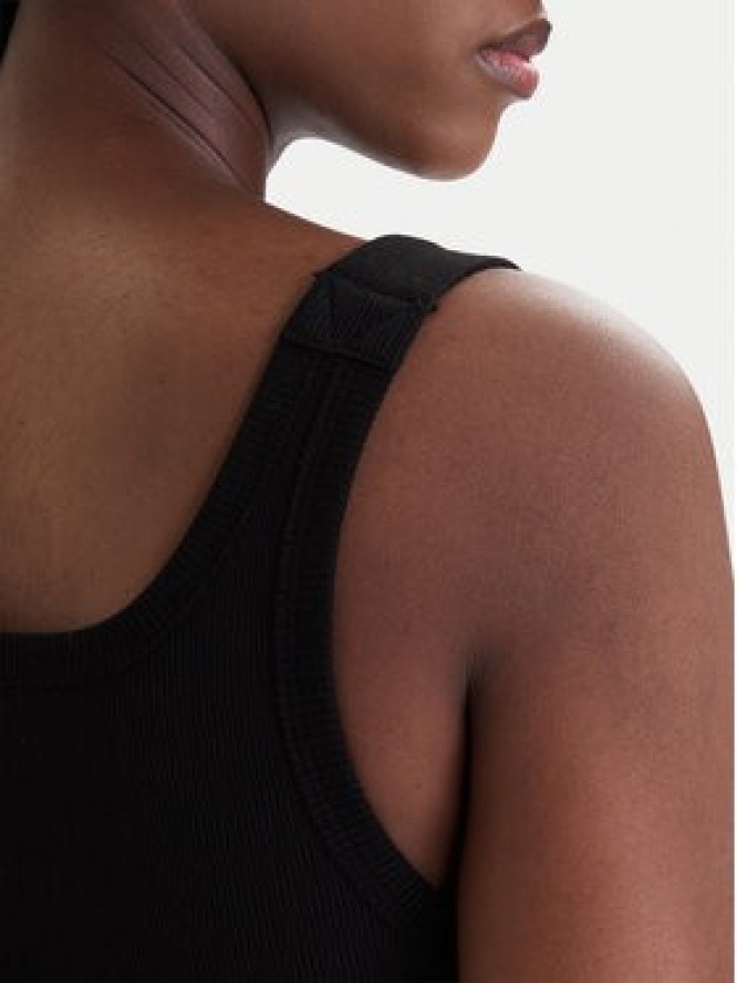 Versace Jeans Couture Top 80HAM619 J0198 Czarny Slim Fit