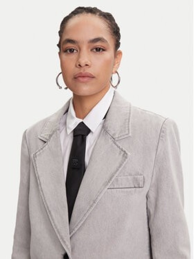 Miss Sixty Marynarka 6S1WJ58700 Szary Loose Fit