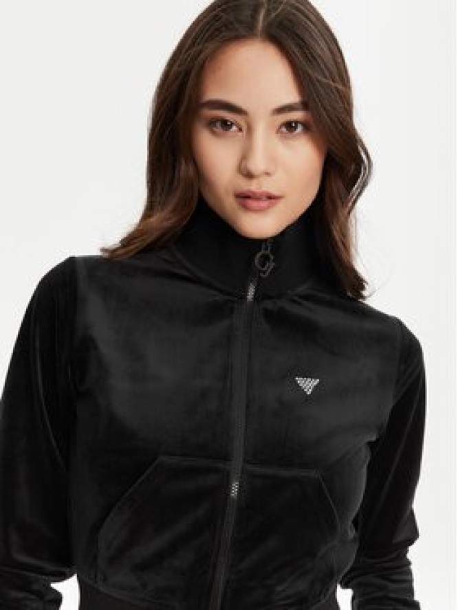 Guess Bluza V3BQ22 K0232 Czarny Regular Fit