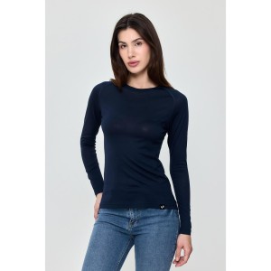 Kona - Cienka Koszula z Długim Rękawem (100% Wełny Merino)